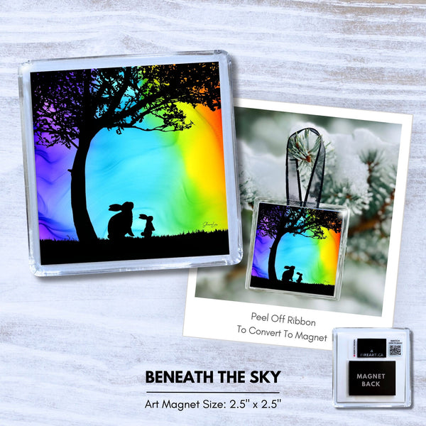 Beneath The Sky 2-In-1 Ornament & Magnet - Wholesale