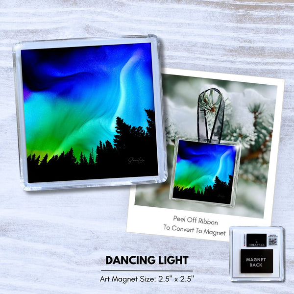 Dancing Light 2-In-1 Ornament & Magnet - Wholesale