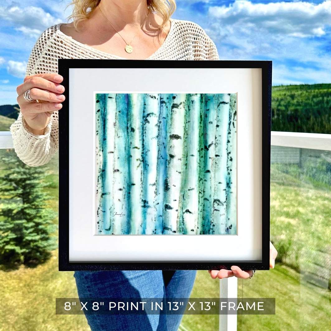 Forest Whispers - Fire Art Print