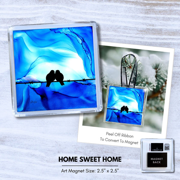 Home Sweet Home 2-In-1 Ornament & Magnet - Wholesale