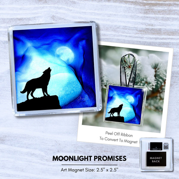 Moonlight Promises 2-In-1 Ornament & Magnet - Wholesale